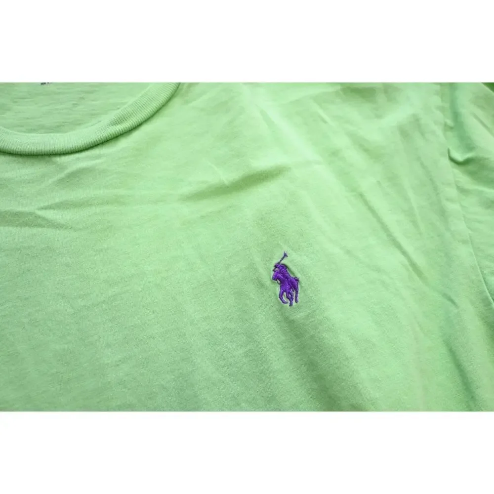 Polo‎ Ralph Lauren Tee Shirt Green Classic Fit Short Sleeve Mens Sz Medium